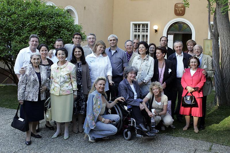 AL-07-2128 Treffen Kinder von Shoa-Opfern Geburt Regensburg J�dische Gemeinde Foto: altrofoto.de